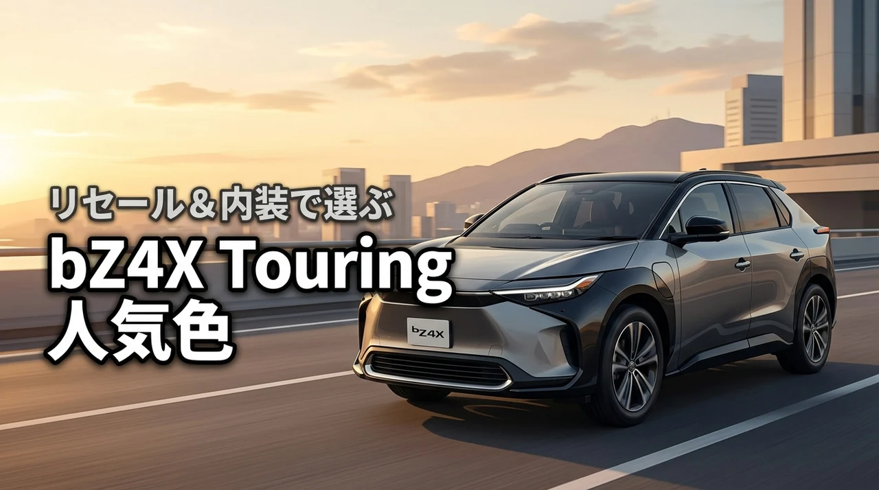 【結論】トヨタbZ4X Touringの人気色はこれ！リセールと内装で選ぶ最適解