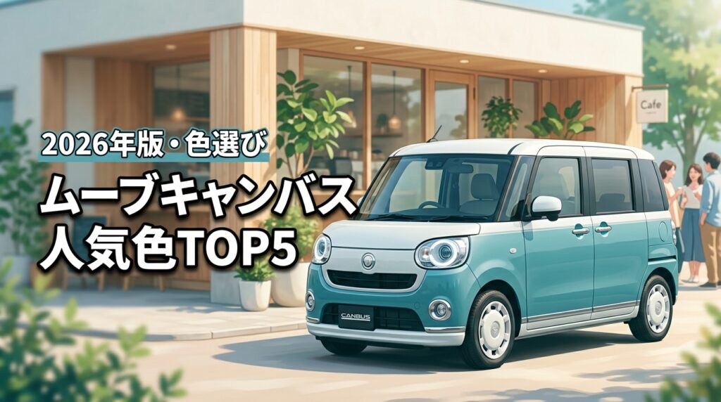 ムーブキャンバスLA850Sの人気色ランキングTOP5！後悔を防ぐ色選びのコツ