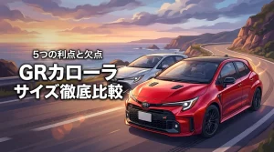 grカローラのサイズはカローラスポーツと何が違う？5つの利点と欠点を徹底検証