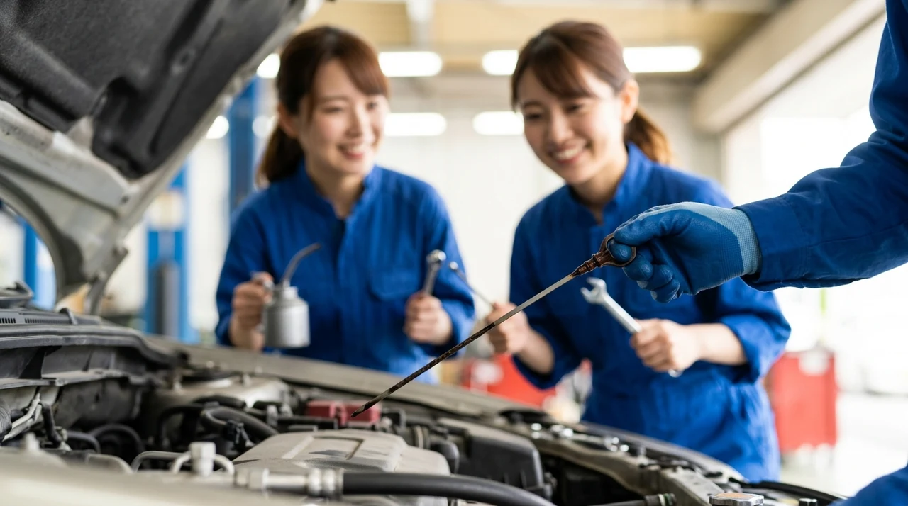 オイル消費の兆候がある中古車を見分けるコツ