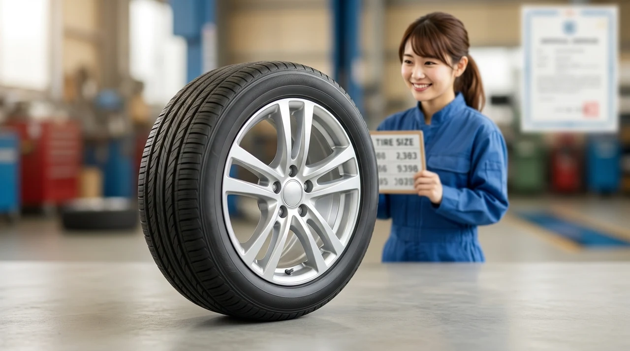 インチダウンの可否と車検適合の注意点