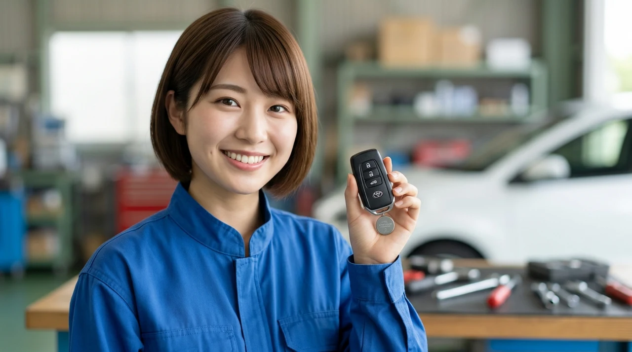 ヤリスMXPA10スマートキー電池交換の準備
