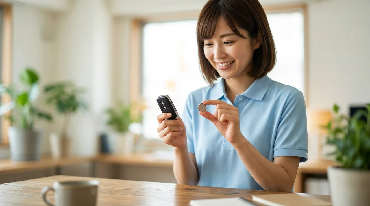 スマートキーの電池交換手順3ステップ