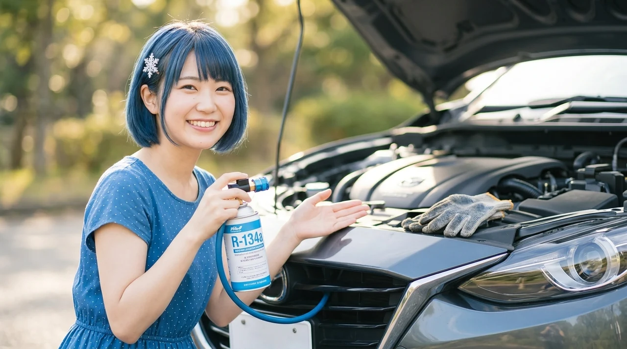 R-134aのDIY補充と注意点