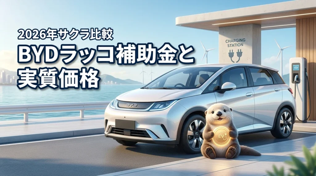 bydラッコ補助金はいくら？サクラと迷う人が知るべき実質価格と注意点