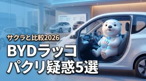 bydラッコがパクリと言われる5つの理由！サクラと比較して分かった真の実力